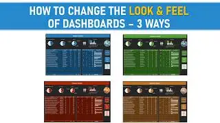 Change the Design of Excel Dashboards - 3 ways to  change the Page Layout of your Excel Task List