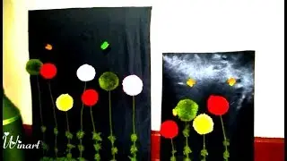 DIY ROOM DECOR IDEAS || WALL DECOR || WALL HANGING IDEAS || Pom pom ideas
