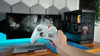 Instalando a Nova Placa de Vídeo no PC Gamer All Black - TÁ RODANDO TUDO! (RTX 3070 ROG STRIX)
