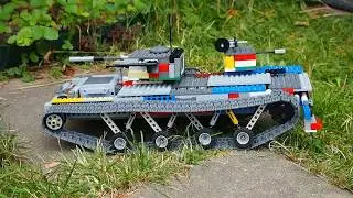 Destroyer 2 Heavy, Lego RC SBrick Tank