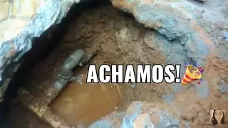 Encontramos e arrumamos o vazamento