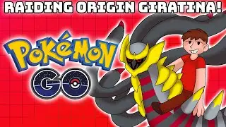 Raiding Origin Giratina! - Pokémon GO Raids