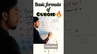 basic formula of cuboid🔥