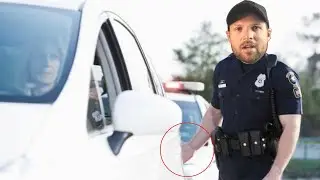 Why do cops touch the back of your car?