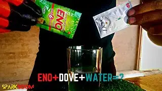 Mixing ENO With SHAMPOO In Water - Amazing Reaction - Experiment With Eno Sparkboom