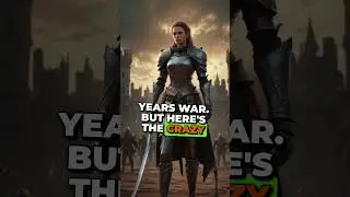 This 17-Year-Old Girl LED AN ARMY?! 😱🗡️ Joan of Arc's Unbelievable Story! #shorts