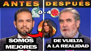 BEFORE AND AFTER MEXICAN PRESS 🤣 (BEFORE: CONMEBOL IS EASY / AFTER: WE ARE HORRIBLE) 😭😂