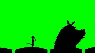 Timon And Pumbaa Interrupt 7 Green Screen