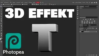 Photopea - 3D Effekt (3D Effect)