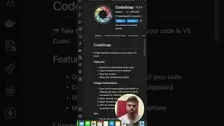 Beautiful code screenshots in vscode 