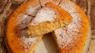 1ST SÜDLƏ SADƏ,YUPYUMŞAQ KEKS HAZIRLANMASI.Sadə və yumşaq Piroq resepti.