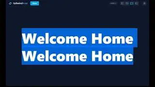 background clip text using tailwindcss