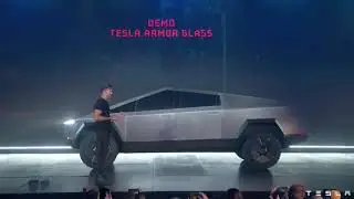 Tesla's bizarre Cybertruck unveil