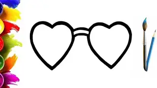 How to Draw Hearts Shapes for Children / Easy Drawing Step by Step