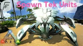 Spawn the Defense Unit and Attack Drone - ARK: Survival Evolved