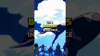 Top 5 Bounties in One Piece 
