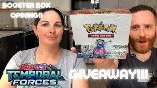 Unboxing Pokemon Temporal Forces Booster Box - Brace For Epic Pulls!