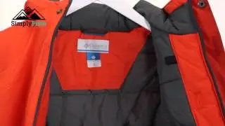 COLUMBIA Boys Alpine Free Fall Jacket Tangy Orange - www.simplypiste.com