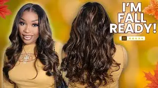 NEW HAIR WHO DIS! 😜 I FOUND MY NEW FALL WIG 🍂 ON SHEIN 🙌 + 2 MIN WIG INSTALL 🤯 X UNICE HAIR