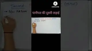Second battle of Panipat #shorts #ytshorts #upsc #indianhistory #upsc2023 #ias