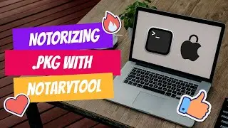 Using the new notarytool for Notorization on macOS