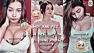 New Trend 🥰🥀 Xml || New Xml File || Xml File 🔥 || New Trend Xml ||Preset #xml_file #alightmotion