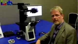 Hands on with the new Olympus IX53 microscope