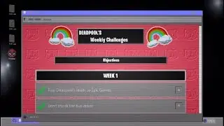 Deadpool week 1 challenges - Fortnite