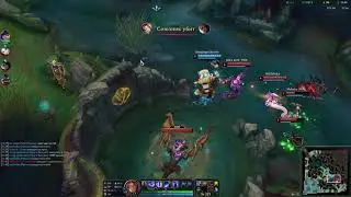 Irelia 1 vs 4  (patch 10.22) cary the game