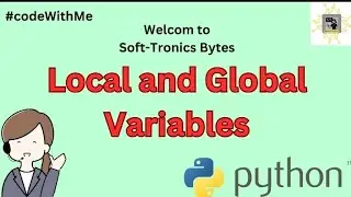 Local and Global Variables in Python #pythontutorial #learnpython #codingexamples