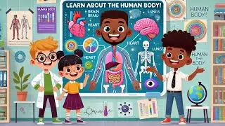 Learn About the Human Body! | Fun Animated Educational Video for Kids