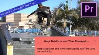 How to Warp Stabilize a Sped Up Clip | Premiere Pro