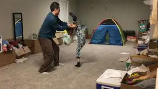 Play fighting my dad Ep1
