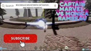 Captain Marvel VS Monica Rambeau | Marvel Infinity | ROBLOX |