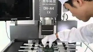 Automatic HD CCD system optical alignment BGA rework station DH-A4