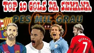 TOP 10 GOLS DA SEMANA/PES MOBILE 2021