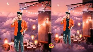 PicsArt Amazing Cloud Photo Editing | A Romantic Photo Editing | Creative Cloud Photo | Zotac Editz