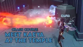 Meet Kaeya at the Temple (Crash Course) - Genshin Impact