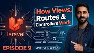EPISODE 9 | Laravel 13 / 14 MVC Explained | How Routes, Controllers & Views Work Together