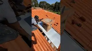 Assim que deve ser feito a vedação de um chaminé! 