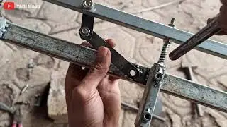 Making manual rice planting tools part 6