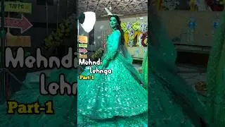 Mehndi Lehnga Design Part 1