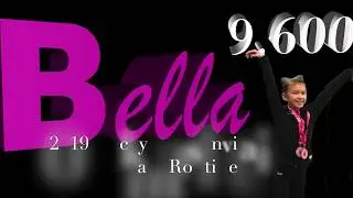 2019 Level 6 Beam Routine 9.600 | Bella Lim at Lucky Stars