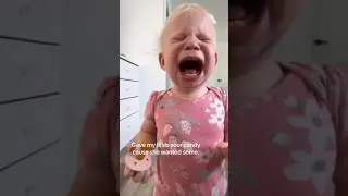 Lil sis Tries Sour Candy (Meme)