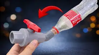 I Connected a Coca-Cola Bottle to a Water Valve… This Actually Worked!