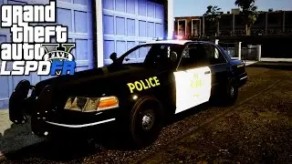 GTA V LSPDFR #66 Ontario Provincial Police Ford Crown Victoria