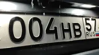 Работа омывателя камеры заднего вида Ceed CD SW 2019 - 2