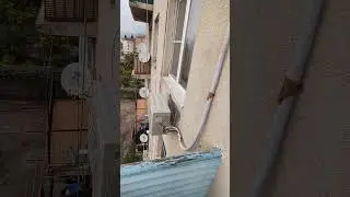 Установили кондиционер в Абхазии, молодцы ребята.
