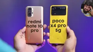 POCO X4 Pro 5G vs Redmi Note 10 Pro *Full Comparison* ⚡ Camera, Display & More