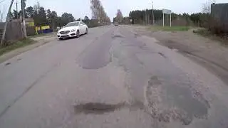 Состояние дорог города Ярцево - Смоленская область - 2018
